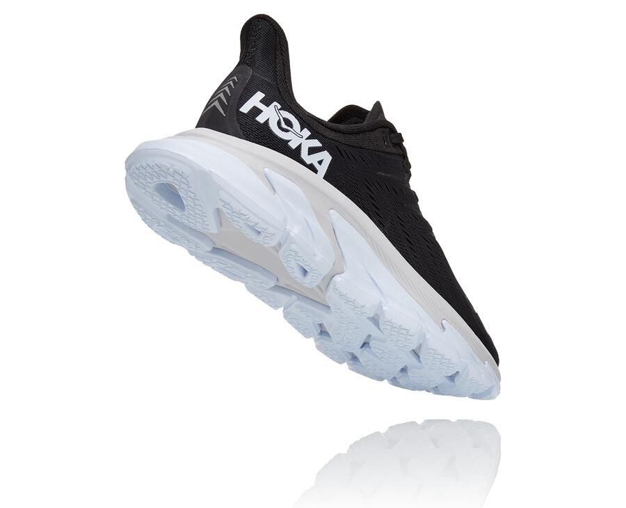 Zapatillas Running Hoka One One Mujer - Clifton Edge - Negras/Blancas - HXU026179